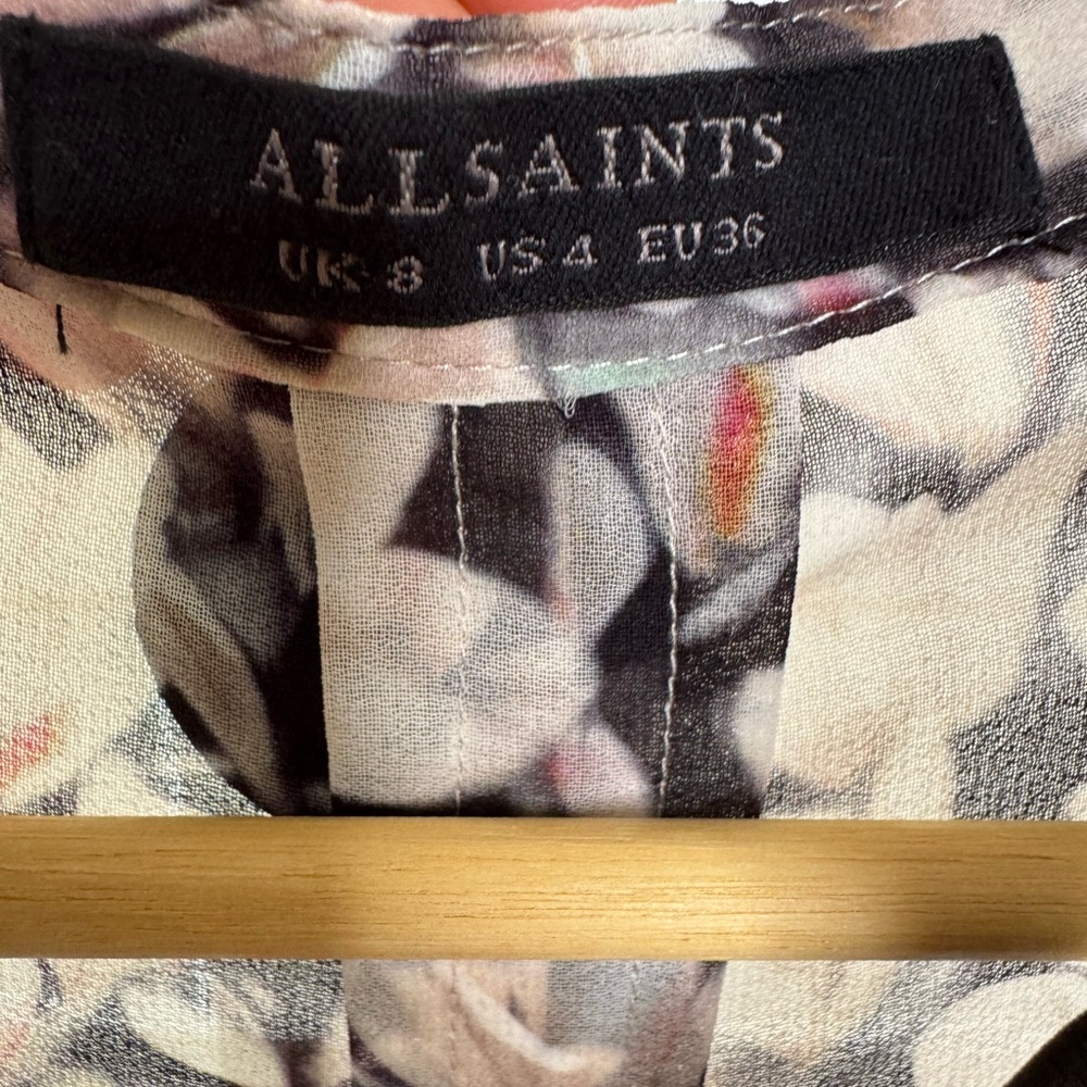 ❤️ All Saints Victoria Magnolita Dress - Picture 3 of 7